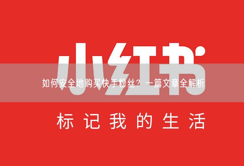 如何安全地购买快手粉丝？一篇文章全解析