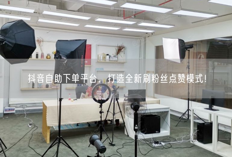 抖音自助下单平台，打造全新刷粉丝点赞模式！