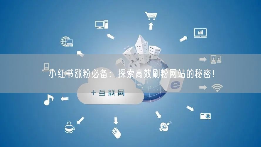 小红书涨粉必备：探索高效刷粉网站的秘密！