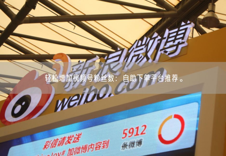 轻松增加视频号粉丝数：自助下单平台推荐。