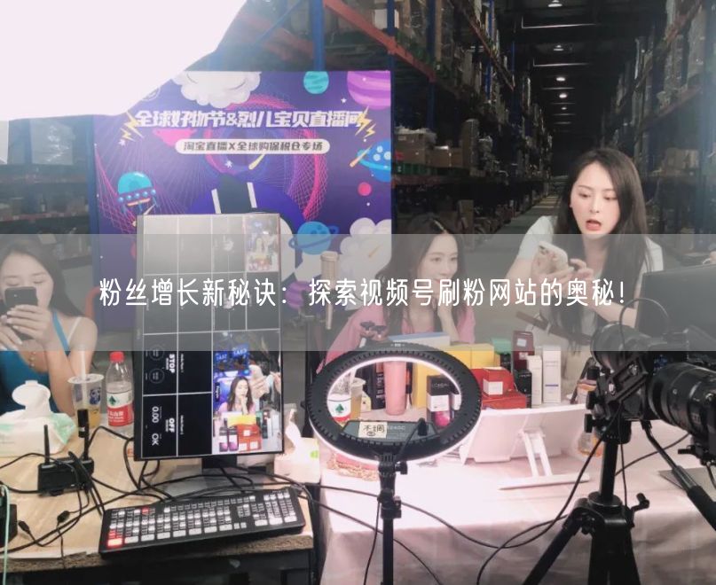 粉丝增长新秘诀：探索视频号刷粉网站的奥秘！