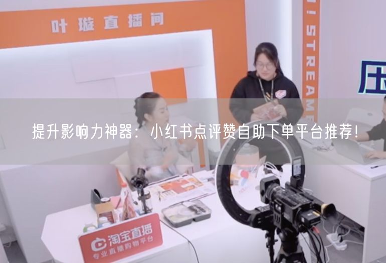 提升影响力神器：小红书点评赞自助下单平台推荐！