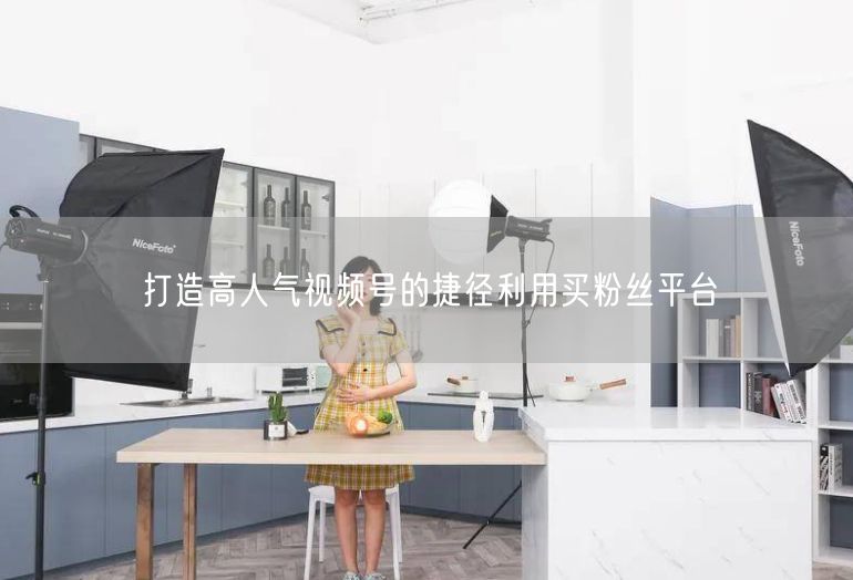 打造高人气视频号的捷径利用买粉丝平台